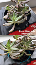 Heart Decorative Plant Pot | Retro Cozy Gaming | Valentines day gift| Cute Planter