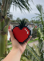 Heart Decorative Plant Pot | Retro Cozy Gaming | Valentines day gift| Cute Planter