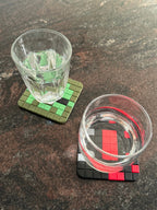 Minecraft Coasters | Retro Cozy Gaming | Kids videogame gift | Cute Dinner Decor