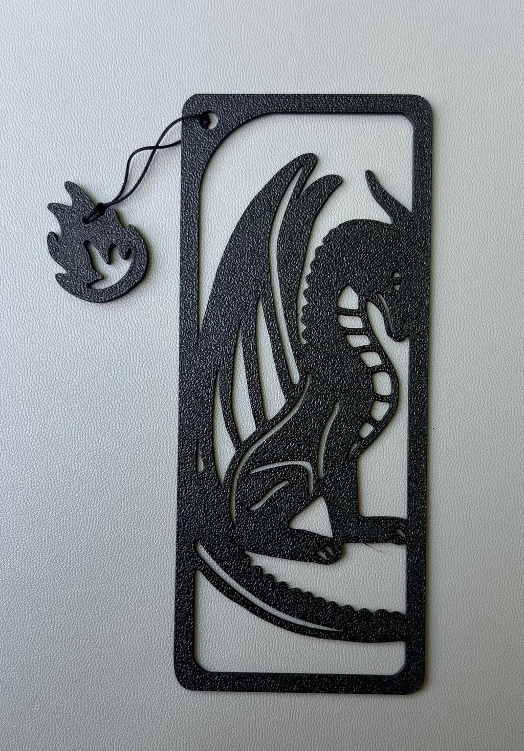 Fourth Wing / Throne of Glass Bookmark with Charm - Empyrean Fantasy Decor