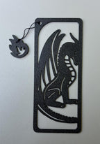 Fourth Wing / Throne of Glass Bookmark with Charm - Empyrean Fantasy Decor