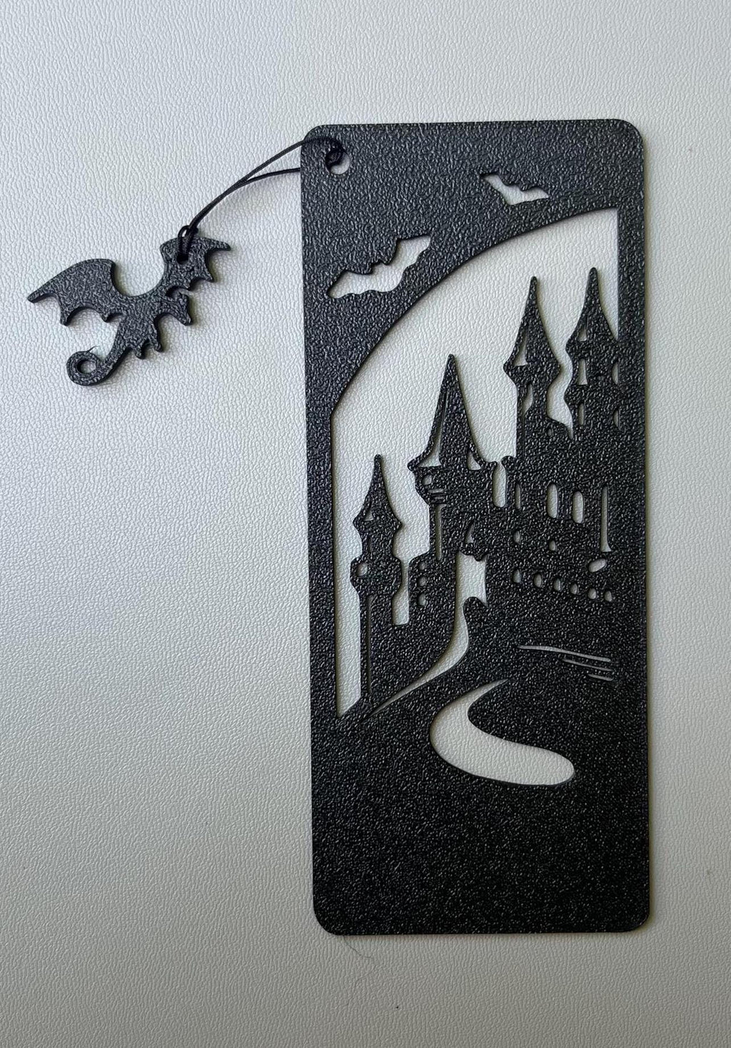 Fourth Wing / Throne of Glass Bookmark with Charm - Empyrean Fantasy Decor