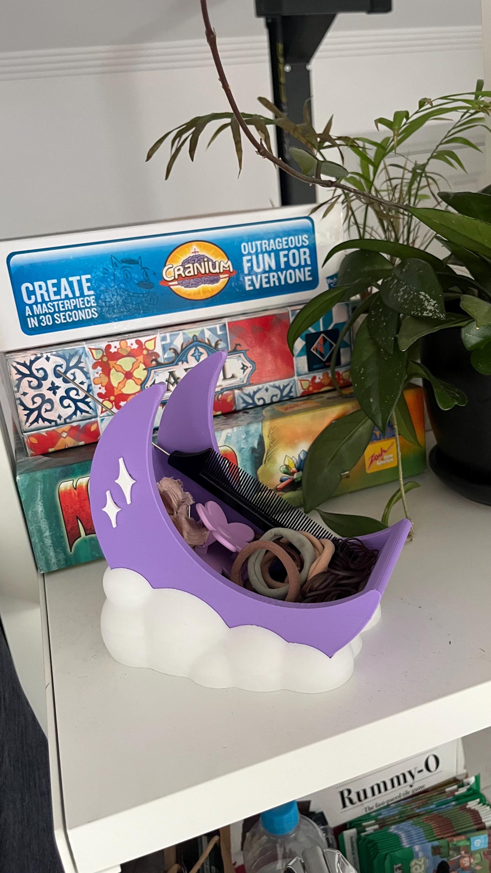 Luna Moon Desk Organizer: Makeup Brush Holder