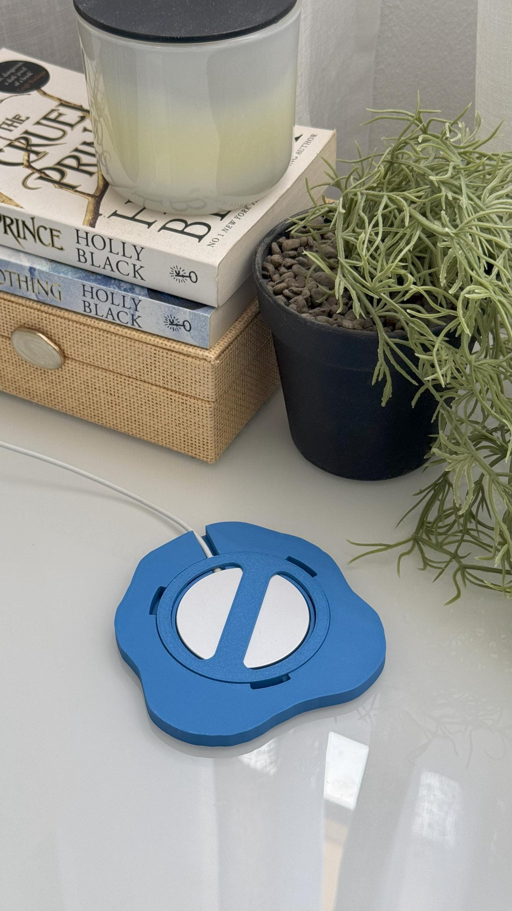 Magsafe Charger Decorative Cover - Goose Butt - Bedside Table