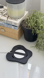 Magsafe Charger Decorative Cover - Egg Splat - Bedside Table