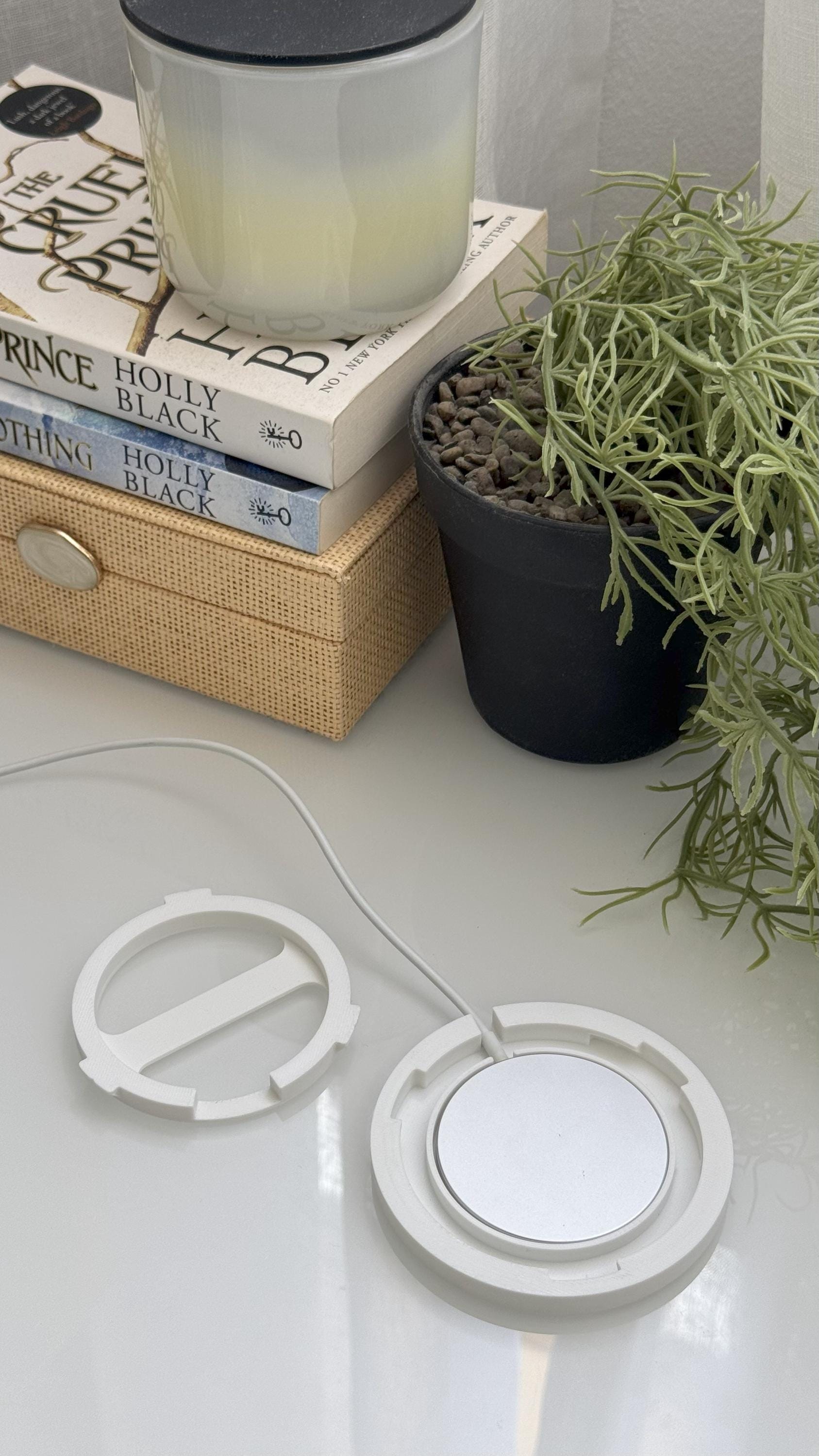 Magsafe Charger Simple Cover - Plain - Bedside Table