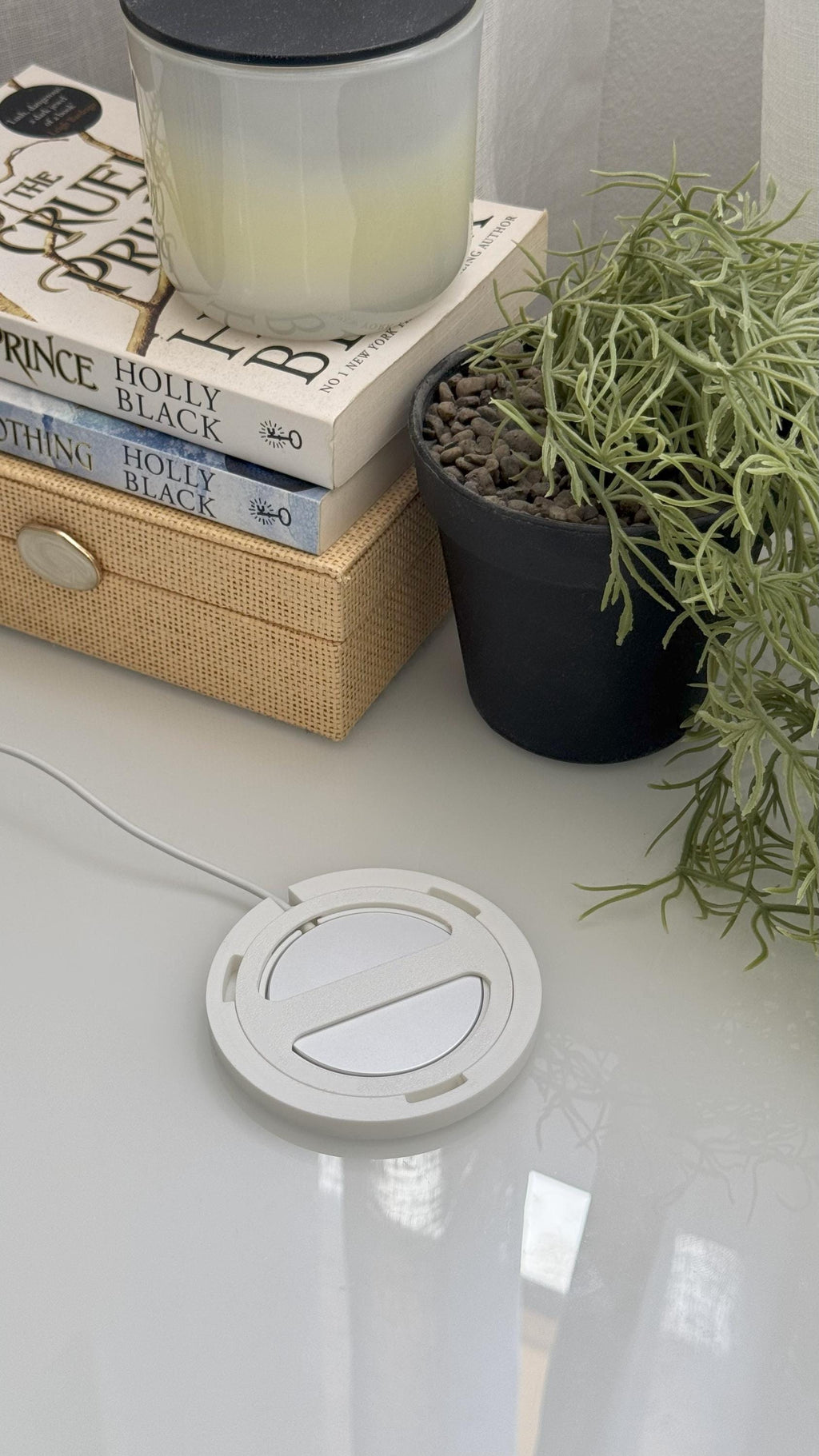 Magsafe Charger Simple Cover - Plain - Bedside Table