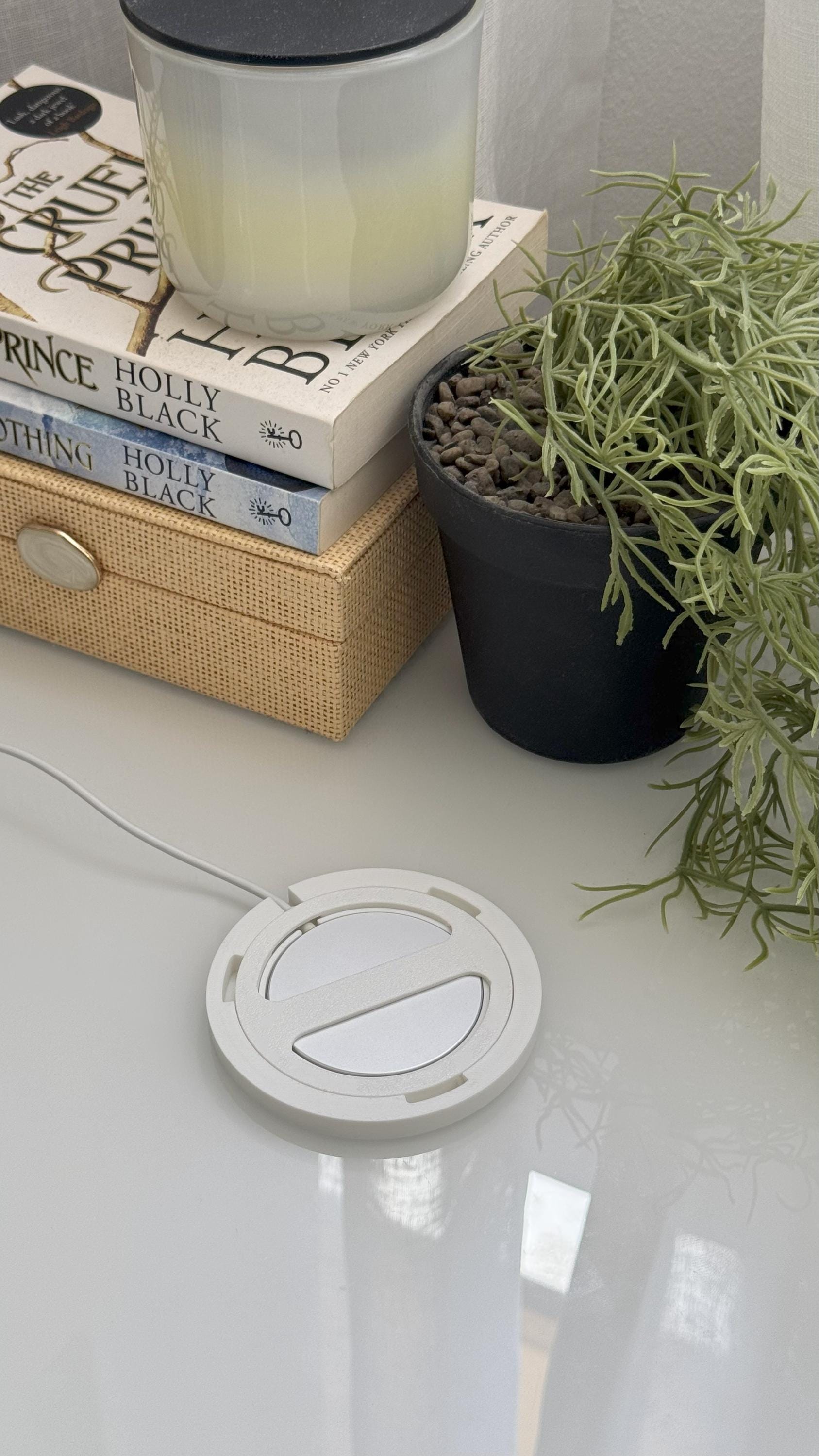 Magsafe Charger Simple Cover - Plain - Bedside Table