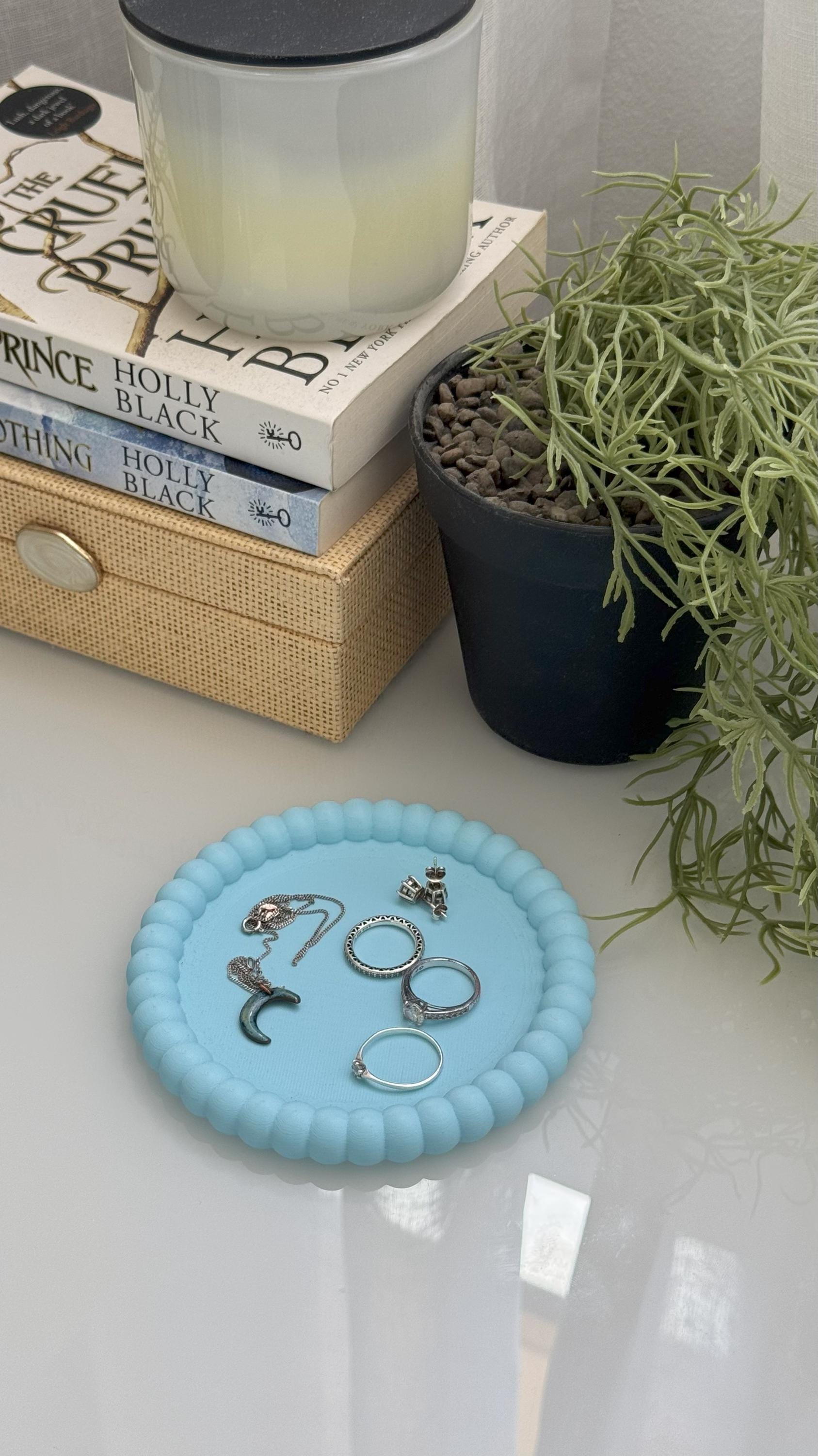 Trinket Ring Dish - Jewellery Collector - Pearl