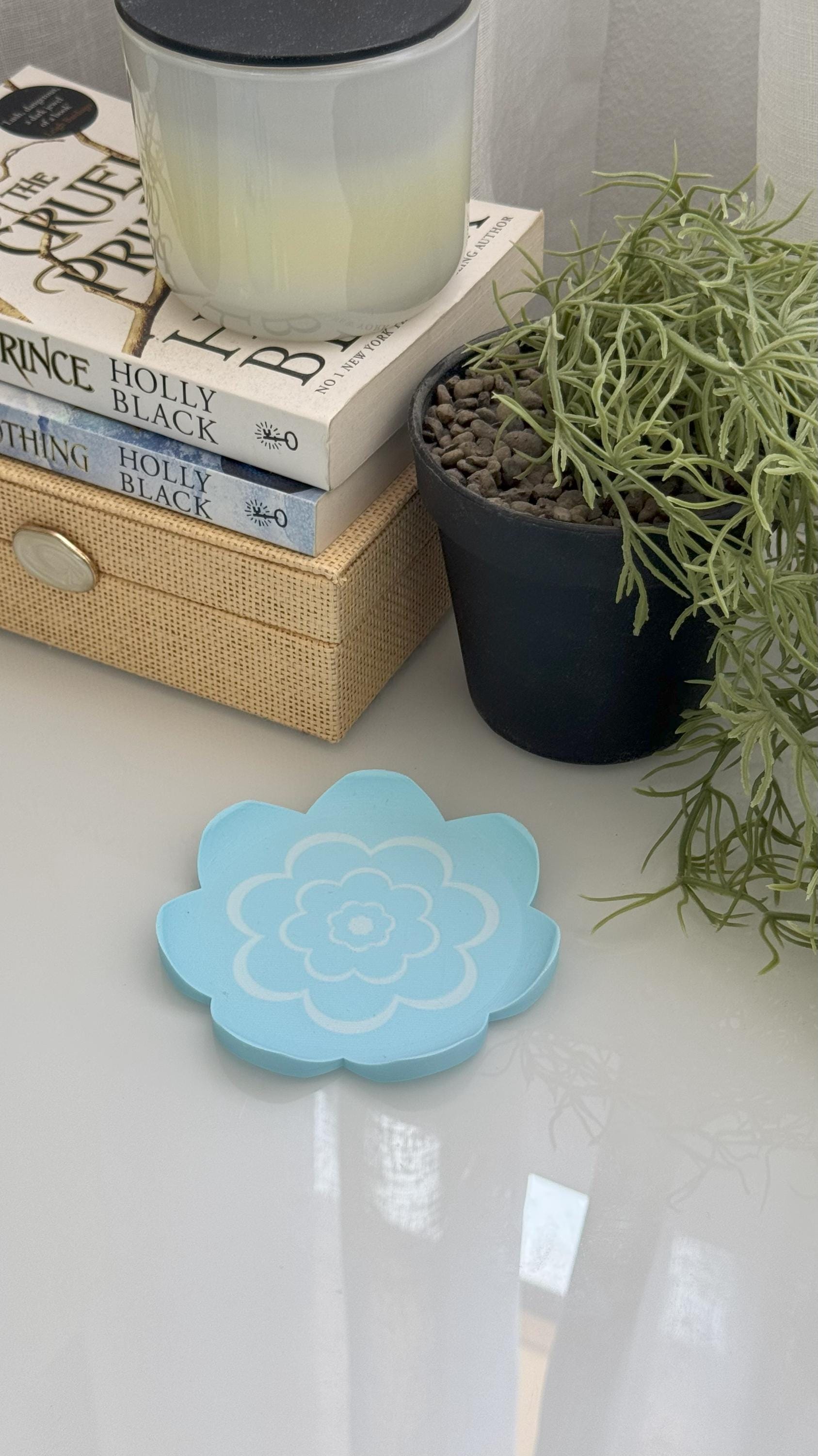 Trinket Ring Dish - Jewellery Collector - Flower