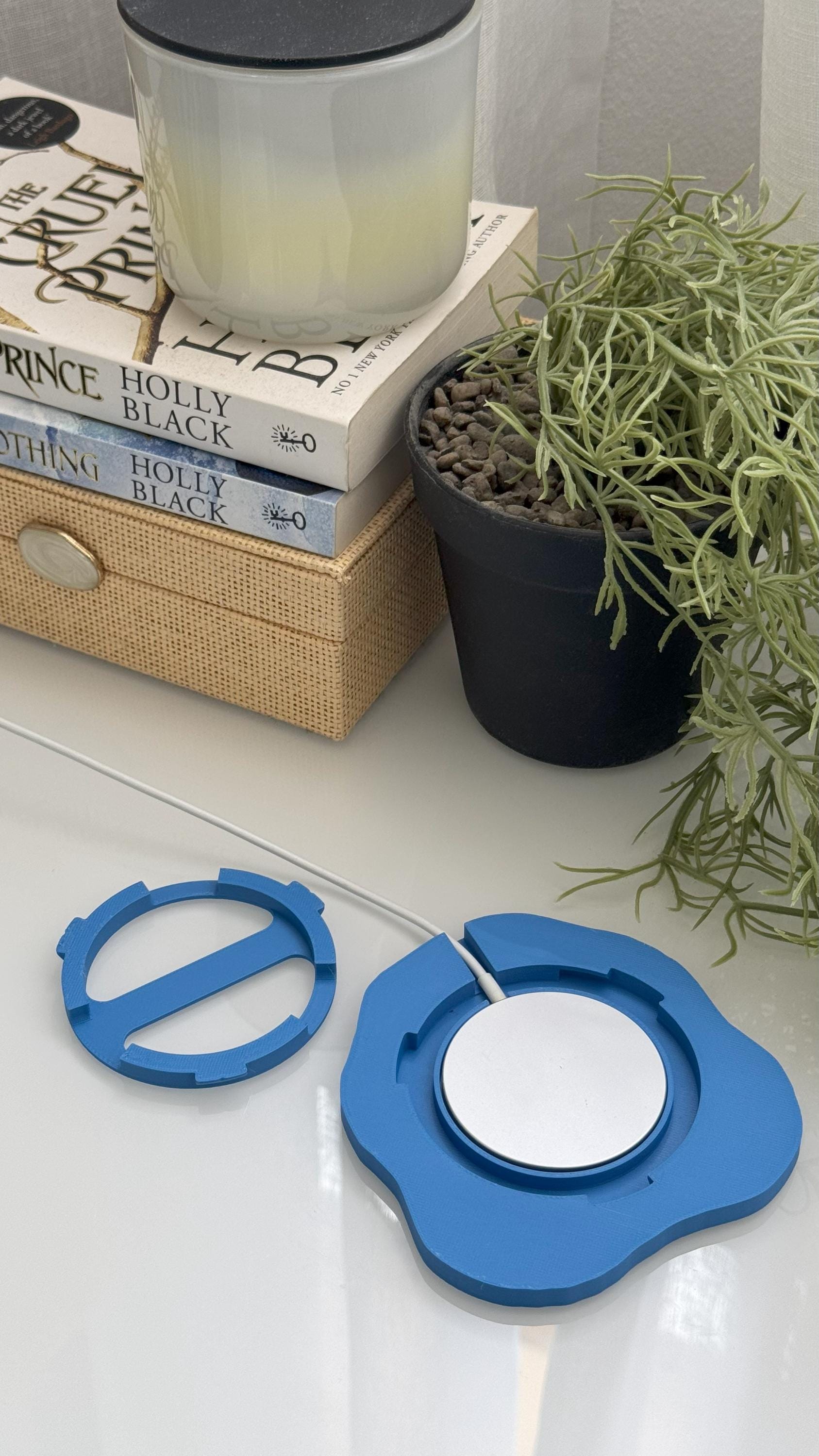 Magsafe Charger Decorative Cover - Goose Butt - Bedside Table