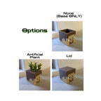 Minecraft Stationary Holders - Steve and Villager - Minecraft Movie Set | Retro Cozy Gaming | Kids videogame gift | Cute Office Table Decor