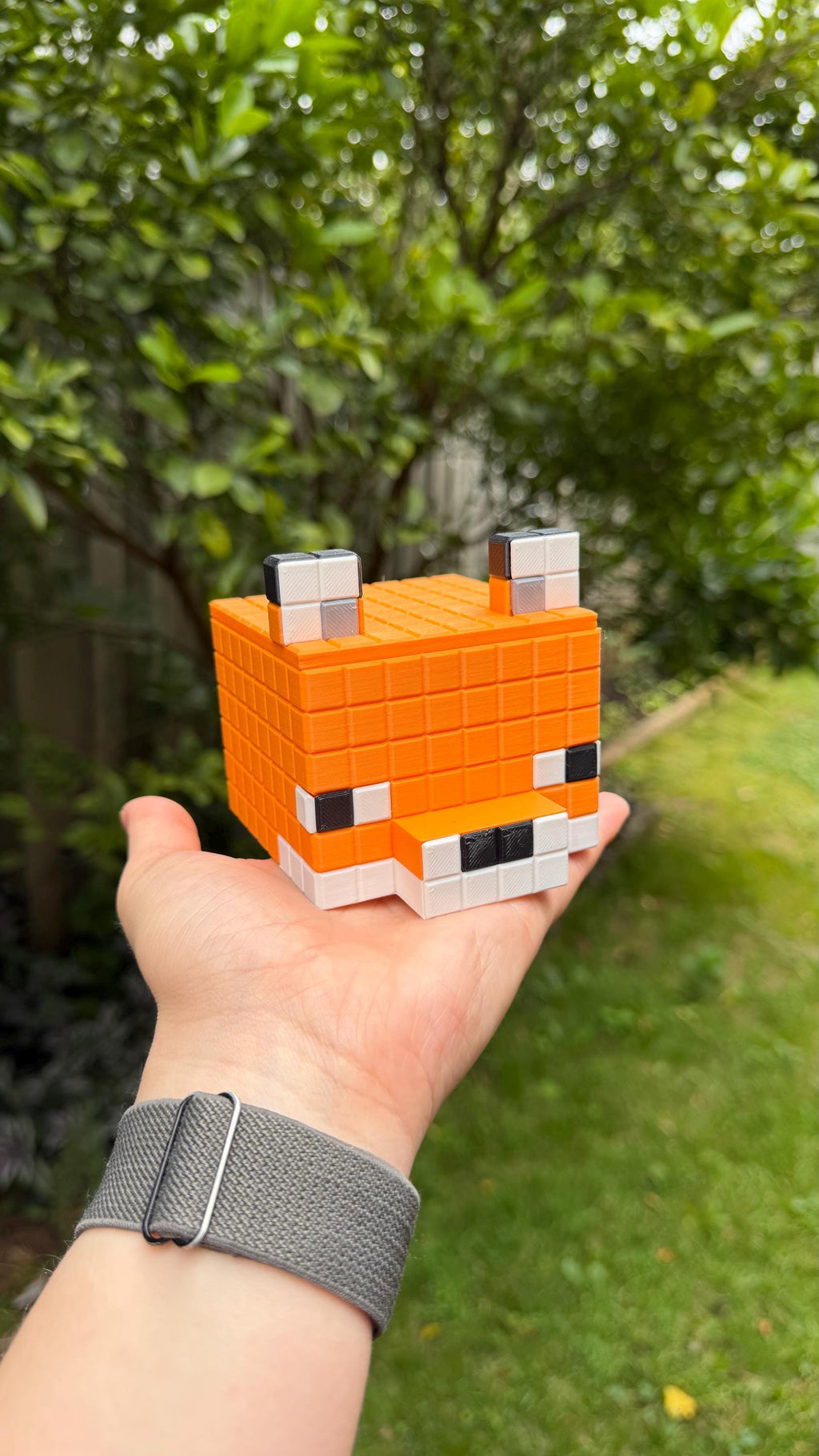 Minecraft Stationary Holders - Llama, Fox - Minecraft Movie Set | Retro Cozy Gaming | Kids videogame gift | Cute Office Table Decor