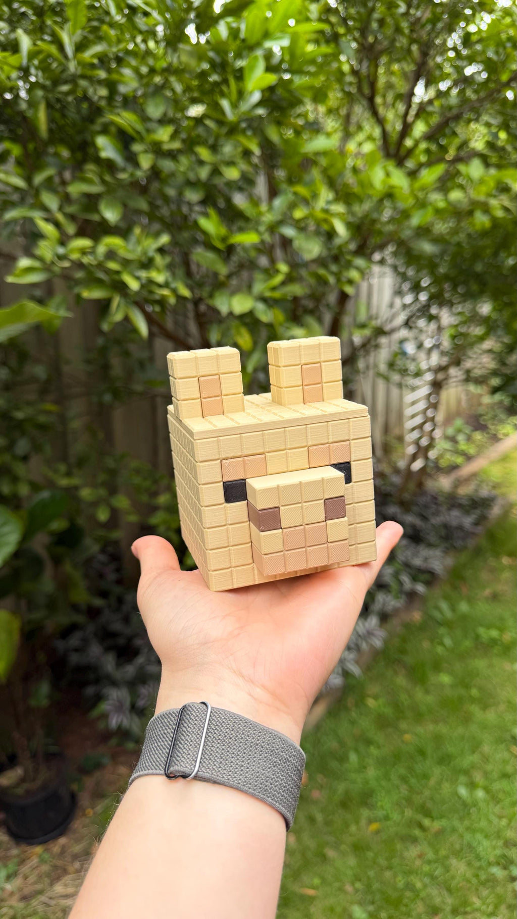 Minecraft Stationary Holders - Llama, Fox - Minecraft Movie Set | Retro Cozy Gaming | Kids videogame gift | Cute Office Table Decor