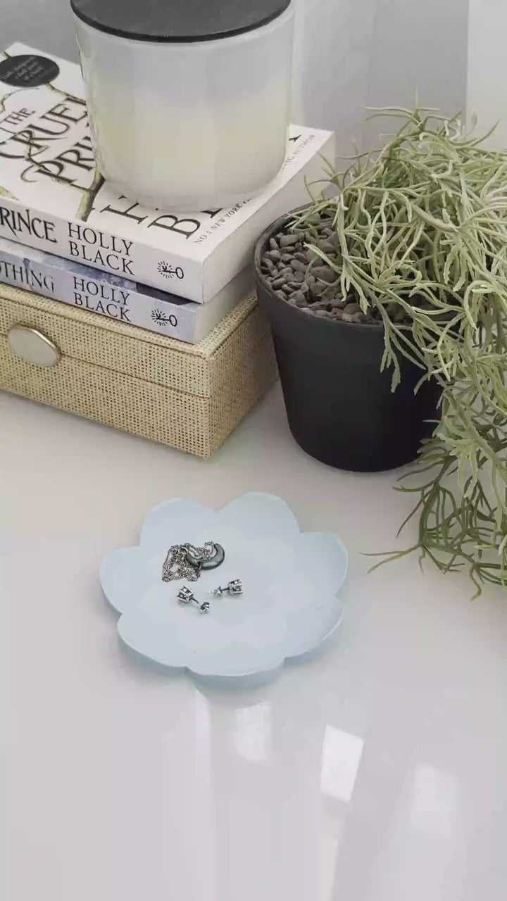 Trinket Ring Dish - Jewellery Collector - Flower